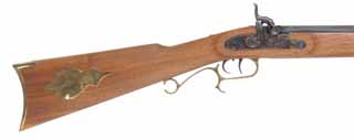 T/C Hawken Rifle,
.54 caliber, 28" barrel,
percussion, walnut stock, brass trim, 
excellent, by Thompson Center Arms T/C Hawken Rifle,
.54 caliber, 28" barrel,
percussion, walnut stock, brass trim, 
excellent, by Thompson Center Arms